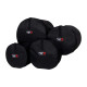 GP-BOP-100 Set borse batteria jazz 18"x14", 12"x8", 14"x14", 14"x5.5"