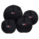 GP-BOP-100 Set borse batteria jazz 18"x14", 12"x8", 14"x14", 14"x5.5"