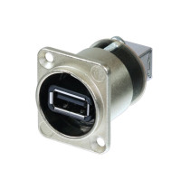 Neutrik NAUSB-W USB 2.0 A/B da Pannello