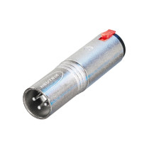 Neutrik NA3MJ XLR Maschio/Presa Jack TRS Stereo 6.3