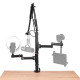 GFW-ID-CREATORTREE Supporto modulare per content creator con braccio microfonico, ring light e adattatori professionali
