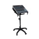 GFW-MIXERCART-0400 Stand regolabile su ruote per mixer, controller e unità rack