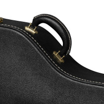 ASLFTCASE-PB-DN Lifton historic Hardshell Case Dreadnought Black/Goldenrod