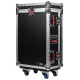 G-TOURQU5 Flight Case Mixer Allen & Heath Qu-5 e Qu-5D Doghouse