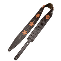 MG317IB-003 Tracolla in pelle Brown 2.5"