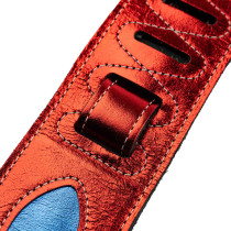 MJH317-001 Tracolla in pelle The Daredevil 2.5"