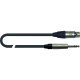 ITTOP/FJS-0,3 Cavo Cannon XLR Femmina / Jack 6.3 TRS Stereo 0,3 mt