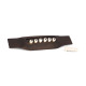 18APP0027 Bone Bridge Pins Black Inlay