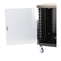 GD-12U Porta in Vetro Opzionale con Serratura per Armadio Rack IR-12G