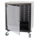 GD-12U Porta in Vetro Opzionale con Serratura per Armadio Rack IR-12G