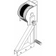Manual winch 750kg capacity for All towers
