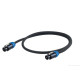 Cavo professionale esoterico con connessioni presa volante Neutrik SPEAKON 8 poli. -> presa volante Neutrik SPEAKON 8 poli.