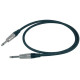 Cavo professionale per diffusori acusti passivi - sez. 2 x 1,5 mm2 - con connessioni spina jack Mono Ø 6.3 mm Neutrik /NP2C - HP