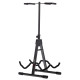 Supporto universale doppio per basso/chitarra elettrica e chitarra classica/acustica