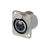 Nuova presa da pannello NEUTRIK XLR 3P in alluminio anodizzato.