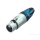 Presa volante NEUTRIK XLR, 5 poli.