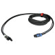 Nuovo cavo professionale Phono-Rete per il collegamento di diffusori acustici attivi. Cavo 3 x 2,5 + 2x0,35 - con connessioni pr