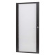 Porta anteriore ad 18U, realizzata in plexiglass con telaio in acciaio