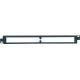 Pannello di protezione/sicurezza 1 unità rack 19' con corpo in metallo e finestra ispezione in plexiglas.