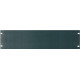 Pannello cieco 3 unità rack 19'.
