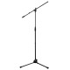 Asta a giraffa per microfono, con base tripoide in nylon.