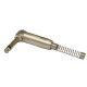 Nuovo Jack Mono professionale ad angolo 90° Ø 6,3mm.-1/4” interamente in metallo.