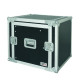Custodie combo 19” 10U con portamixer 10u regolabile in altezza, profondità utile corpo 45cm.