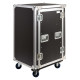 Custodia COMBO 19' 18U con portamixer 10U regolabile in altezza, profondità utile corpo 45 cm.