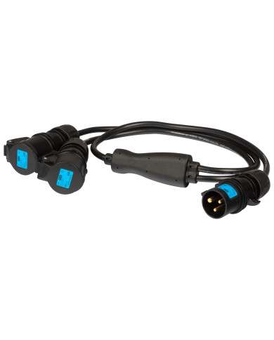POWER SPLITTER professionale PROEL con cavo “flame retardant'.
