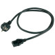 Cavo di alimentazione assemblato PROEL (3x1 mm2) con connessioni presa volante EC standard 3 poli -> spina volante SCHUKO 16A. L