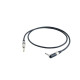 Cavo professionale per strumenti con connessioni spina jack Mono Ø 6.3 mm - spina jack Mono Ø 6.3 mm ad angolo PROEL/S2CPROBK - 