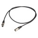 Cavo professionale bilanciato con connessioni presa volante XLR 3P PROEL - spina volante XLR PROEL 3P/XLR3FV - HPC210 - XLR3MV. 