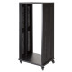 Supporto rack professionale da 19" ad 24U, con struttura in acciaio.