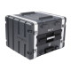 Custodia a rack 19' - 8U - realizzata in Polietilene Force, con ruote