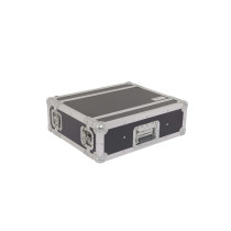 Flight case professionale 3U a rack 19', profondità utile corpo 25cm.