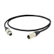 Cavo professionale DMX per segnale DMX512 con connessioni presa volante XLR 5P Neutrik - spina volante XLR 5P Neutrik/NC5FXX - D