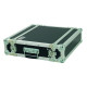 Flight case 2U a rack 19', profondità utile corpo 25cm.