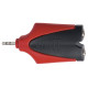 Adattatore spina 3,5 mm stereo > 2 x presa 6,3 mm stereo.