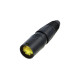 Guscio NEUTRIK per connettore RJ45 per la trasmissione dati (sia 10Base-T sia 100Base-T) in ambienti estremi, con passacavo spec