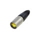 Guscio NEUTRIK per connettore RJ45 per la trasmissione dati (sia 10Base-T sia 100Base-T) in ambienti estremi, con passacavo spec