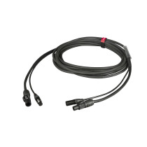 Cavo professionale Phono-Rete per il collegamento di diffusori acustici attivi. Lunghezza: 10 m. Colore disponibile: Nero.Altre 