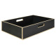 Cassetto mobile per flight case SLPRO080 - SLPRO120. Realizzato in multistrato di pino marino. Dimensioni: L 370 * A 120 * P 544