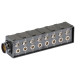 Stage box audio in materiale plastico antiurto con 8 prese pannello XLR 3P NEUTRIK - 8 spine pannello XLR3P NEUTRIK e connettore