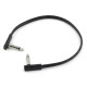 Cavo patch PROEL a profilo ultra-piatto, ideale per il collegamento di pedali effetto in spazi estremamente ridotti. Grazie al d