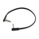 Cavo patch PROEL a profilo ultra-piatto, ideale per il collegamento di pedali effetto in spazi estremamente ridotti. Grazie al d