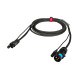 Cavo professionale Combinato DMX + alimentazione per il collegamento di apparati lighting. Lunghezza: 3 metri. Colore disponibil