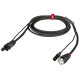 Cavo professionale Combinato DMX + alimentazione per il collegamento di apparati lighting. Lunghezza: 5 metri. Colore disponibil