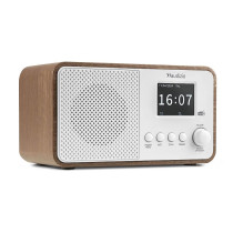 Avio DAB+Radio BT, FM TFT White