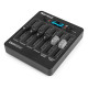 DMX65W DMX Batt. Controller 6 fader