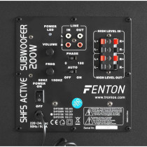 SHFS08B Active subwoofer 8 black